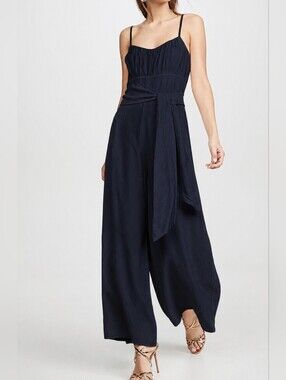 C/MEO COLLECTIVE PUBLICITY JUMPSUIT In Navy